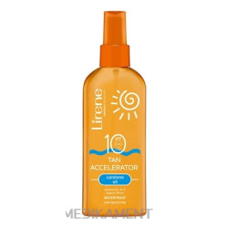 Lirene TAN ACCELERATOR SPF 10 urýchľovač opálenia s karoténovým olejom 150 ml