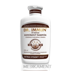 DR. IMMUN Kofeínový šampón 25 bylinný 250 ml