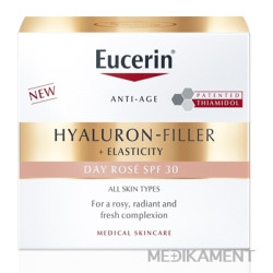 Eucerin HYALURON-FILLER+ELASTICITY Rose SPF30 denný krém 50 ml