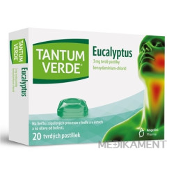 TANTUM VERDE Eucalyptus pas ord 3 mg pastilky 20 ks