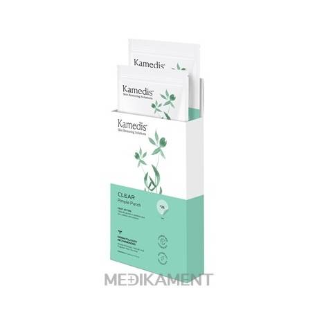 Kamedis CLEAR Pimple Patch náplasť na vyrážky 24 ks