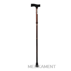 FAZZINI PALICA skladacia odľahčená hnedá nastaviteľná 82 - 92 cm 1 ks