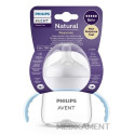 AVENT FĽAŠA-POHÁR Natural Response 150 ml na učenie s držadlami cumlík 6m+ 1 ks