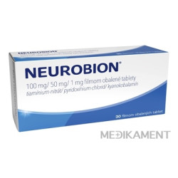 NEUROBION 100 mg/50 mg/1 mg tablety 30 ks