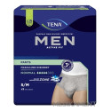TENA Men Pants Normal Grey S/M pánske inkontinenčné spodné prádlo sivé 9 ks