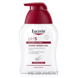 Eucerin pH5 UMÝVACÍ OLEJ NA RUKY pre citlivú pokožku 250 ml