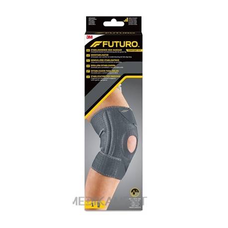 3M FUTURO 4040 COMFORT FIT Bandáž univerzálna stabilizačná na koleno 1 ks