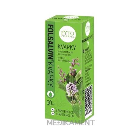 FYTO Folsalvin kvapky na kloktanie s pantenolom 50 ml