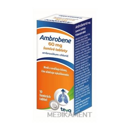 Ambrobene 60 mg šumivé tablety 10 ks