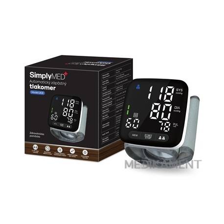 SimplyMED Automatický zápästný tlakomer model U63I 1 ks
