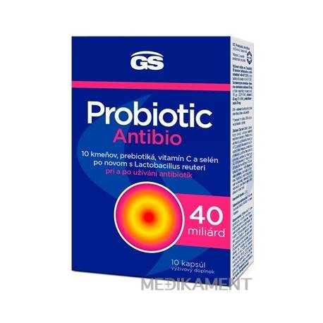 GS Probiotic Antibio kapsuly 10 ks