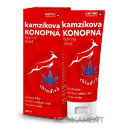 Cemio Kamzíkova konopná masť chladivá (inov.2023) 200 ml