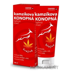 Cemio Kamzíkova konopná masť hrejivá (inov.2023) 200 ml