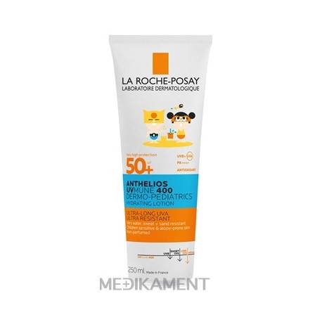 LA ROCHE-POSAY ANTHELIOS DP LOTION SPF50+ hydratačné mlieko pre deti 250 ml