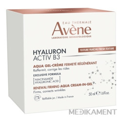 AVENE HYALURON ACTIV B3 Aqua gel krém pre obnovu buniek 50 ml