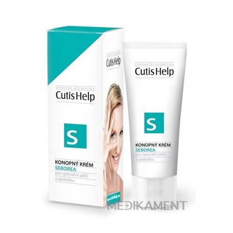 CutisHelp SEBOREA konopný krém 30 ml