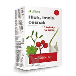 LIFTEA Hloh imelo cesnak kapsuly 30 ks