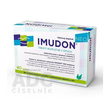 IMUDON NEO tablety rozpustné v ústach 1x40 ks