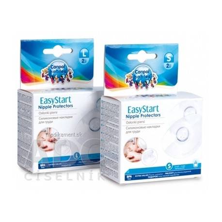 Canpol Babies EasyStart chrániče prsných bradaviek, veľ. L, tvarované 2 ks
