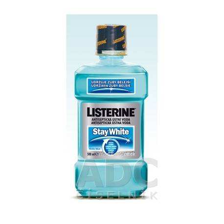LISTERINE STAY WHITE ústna voda 500 ml