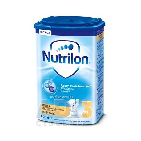 Nutrilon 3 Pronutra Vanilla batoľacia mliečna výživa v prášku (od ukonč. 12. mes.) 1x800g