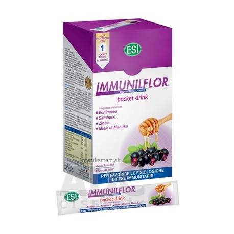 ESI IMMUNILFLOR drinky nápoj vo vrecúškach 1x16 ks
