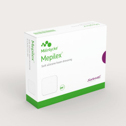 Mepilex obväz z mäkkého penového silikónu 12,5 x 12,5 cm 5 ks