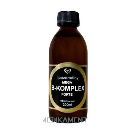 Zdravý svet Lipozomálny MEGA B-KOMPLEX forte roztok 200 ml