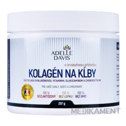 Adelle Davis KOLAGÉN NA KĹBY prášok s broskyňovou príchuťou 257 g