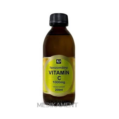 Zdravý svet Lipozomálny VITAMÍN C 1000 mg roztok 200 ml