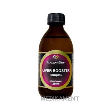 Zdravý svet Lipozomálny LIVER BOOSTER komplex roztok 250 ml