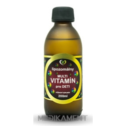 Zdravý svet Lipozomálny MULTIVITAMÍN pre DETI roztok 200 ml