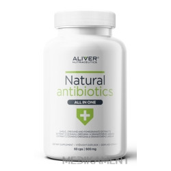ALIVER Natural antibiotics kapsuly 60 ks