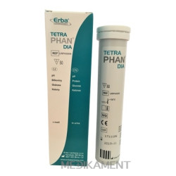 TETRAPHAN DIA diagnostické prúžky na moč 50 ks