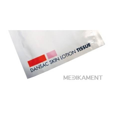 DANSAC SKIN LOTION TISSUES vlhčené obrúsky 30 ks