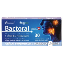 BACTORAL+vitamín D tablety 30 ks