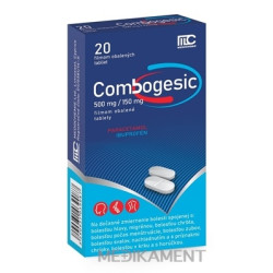Combogesic 500 mg/150 mg tablety 20 ks