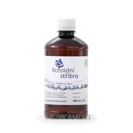 Vieste Koloidné striebro 20 ppm roztok 500 ml