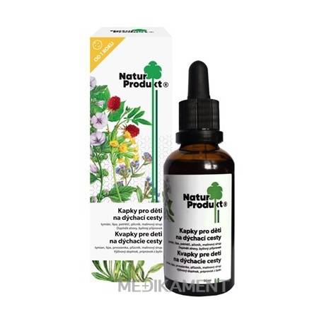 NaturProdukt Kvapky pre deti na dýchacie cesty 50 ml