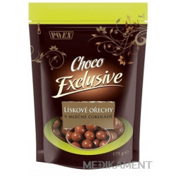 POEX Lieskové jadrá v mliečnej čokoláde 175 g
