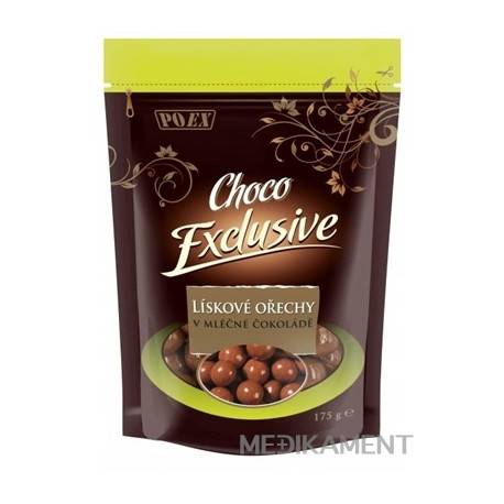 POEX Lieskové jadrá v mliečnej čokoláde 175 g