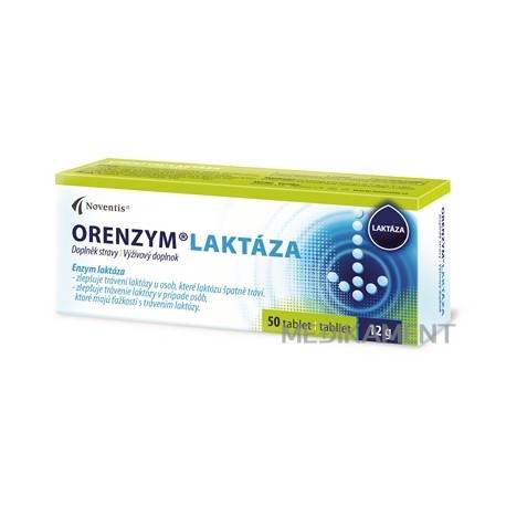 Noventis ORENZYM LAKTÁZA tablety 50 ks