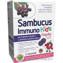 Sambucus Immuno Kids lízanky malinová príchuť 5 ks