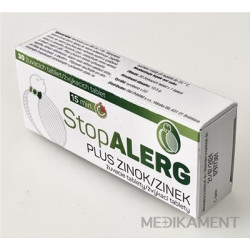 StopALERG PLUS ZINOK žuvacie tablety 30 ks