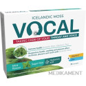 Vocal HA pastilky s mätovou príchuťou bez cukru 24 ks