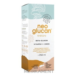 NeoGlucan tinktúra beta-glukán vitamín C a zinok 250 ml