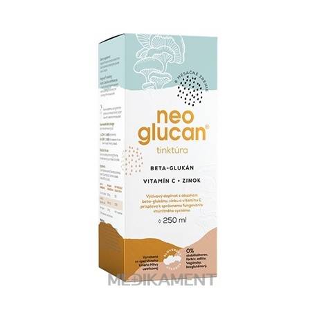 NeoGlucan tinktúra beta-glukán vitamín C a zinok 250 ml