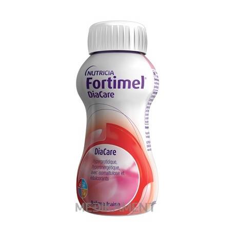 Nutricia Fortimel DiaCare s jahodovou príchuťou 24 x 200 ml