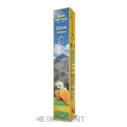 MONT BLANC Luxury Auris Ušné sviece natur 2 ks