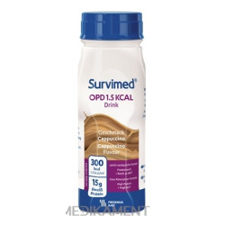 Survimed OPD 1,5 DRINK príchuť kapučínová tekutá výživa 24 x 200 ml